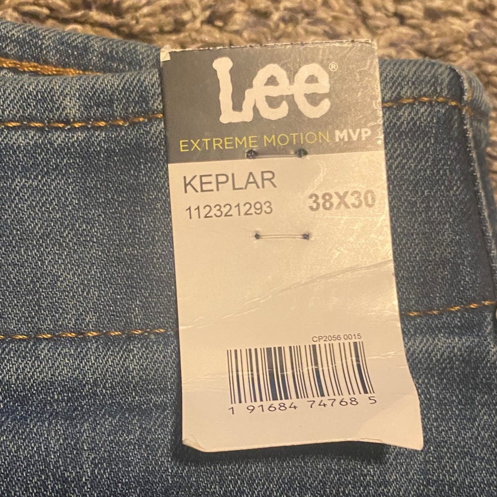 NEW Lee Men's Dark Blue Relaxed Jeans 38x30 - Picture 4 of 7